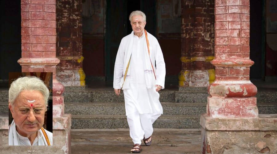 अपनी नई फिल्म में ऐसा दिखेंगे अनुपम खेर