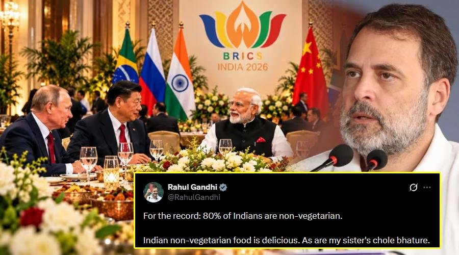 राहुल गांधी ने छोले-भटूरे की फोटो शेयर की, ये BRICS डिनर मेन्यू पर तंज तो नहीं?