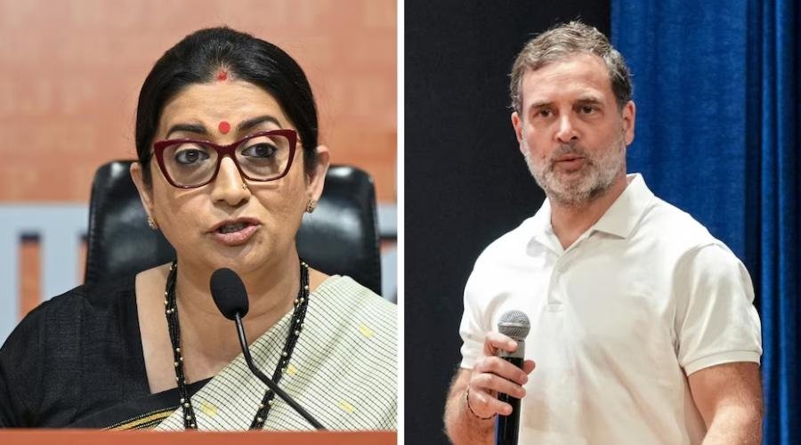 SIR विवाद पर स्मृति ईरानी का कांग्रेस पर पलटवार, डुप्लीकेट नामों को लेकर पूछा सवाल