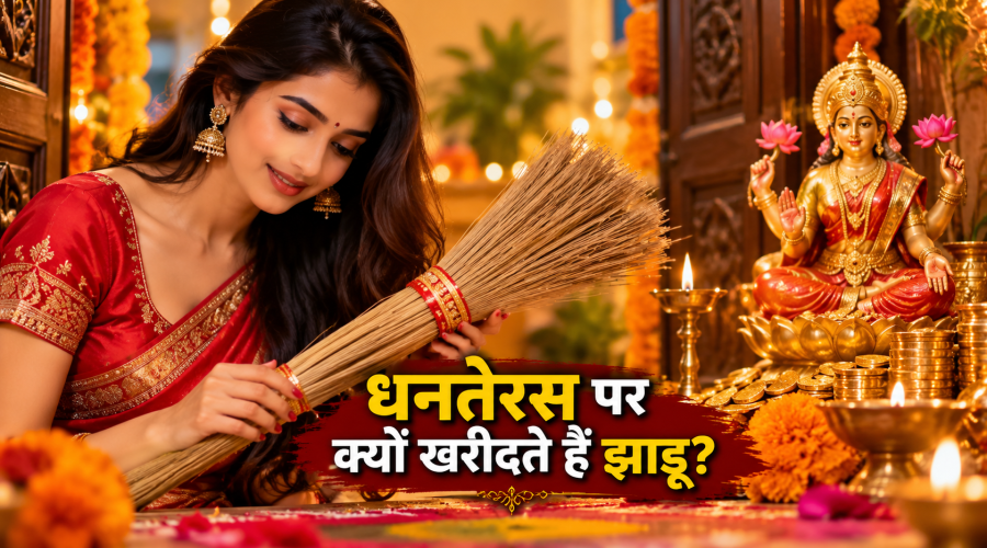 Dhanteras 2026: झाड़ू भी बनती है धन की चाबी, जानिए धनतेरस पर क्यों करते हैं इसकी खरीदारी?