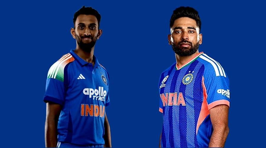 न्यूजीलैंड के खिलाफ वनडे सीरीज से बाहर हुए प्रसिद्ध कृष्णा, सिराज की इंडिया ए में एंट्री